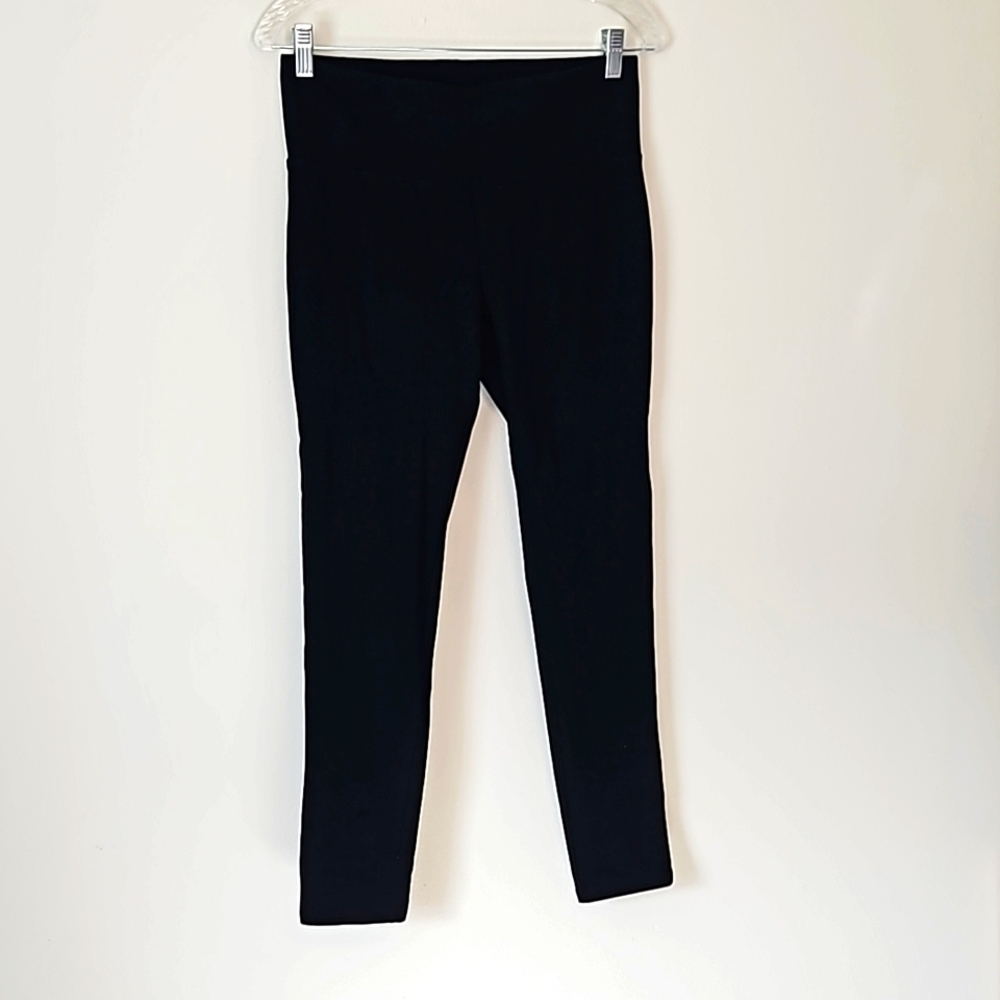 Champion Black Cotton Spandex Leggings Large